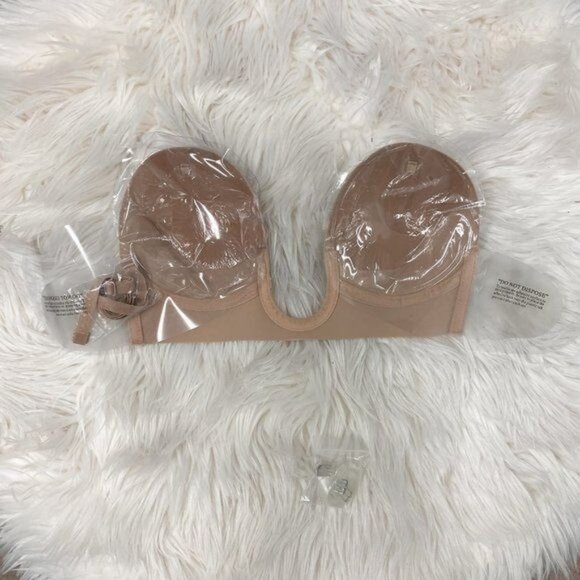 Fashion Forms U Plunge Chai Backless Strapless Bra - Picture 4 of 8